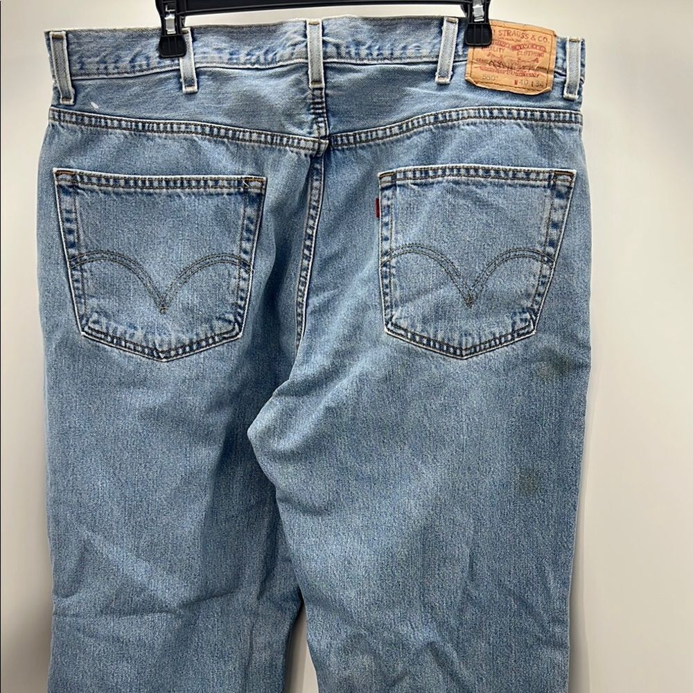 Levi's Blue Relaxed Fit Jeans Classic Denim Style - Picture 5 of 7